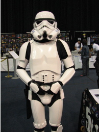 Stormtrooper costume.