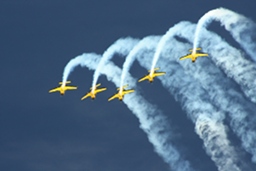 Red Checkers formation looping. (215Kb jpeg)