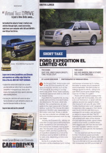 Car and Driver April 2007 article, page 1. (266Kb jpg)